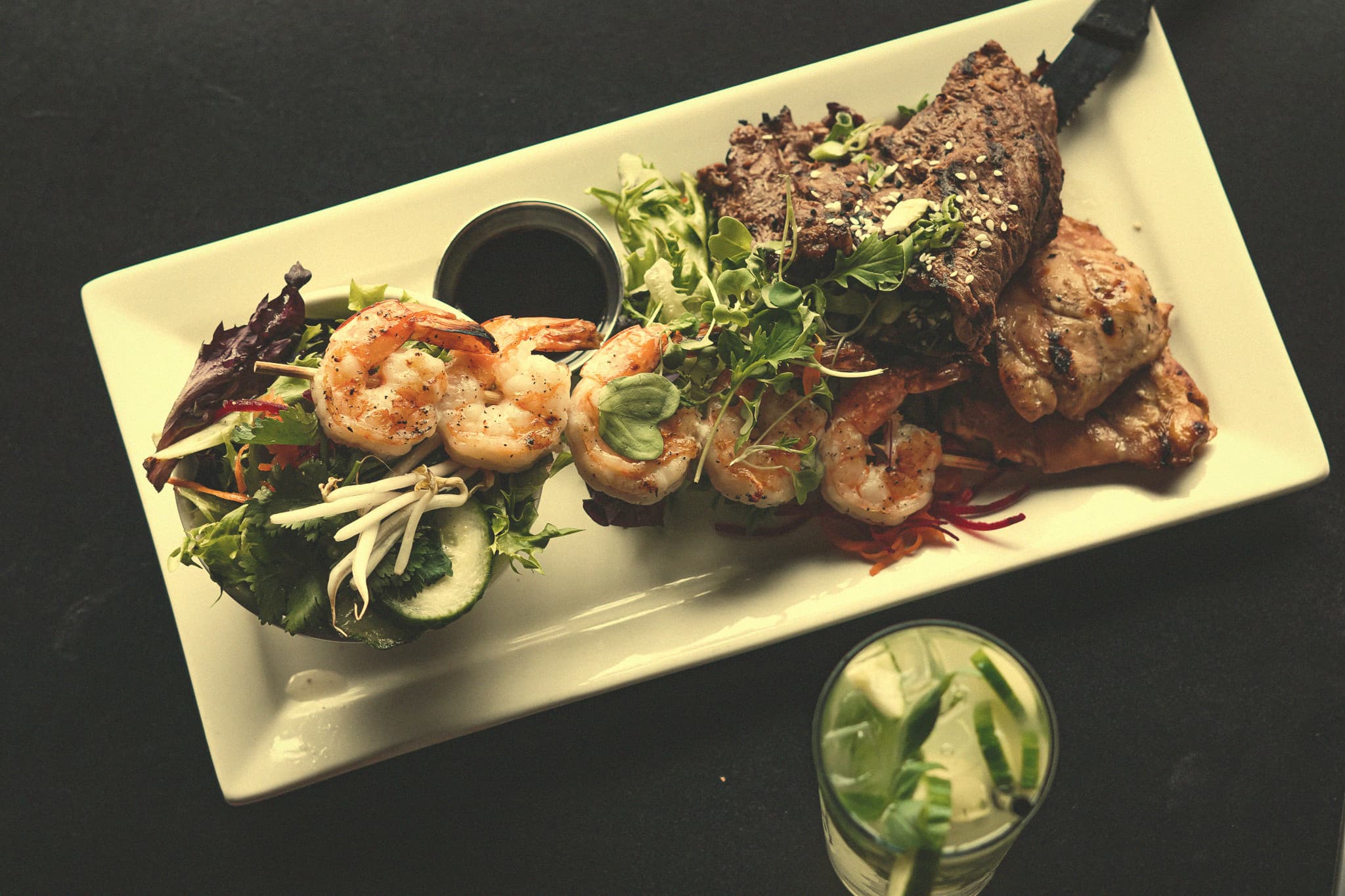 Grillades à la citronnelle